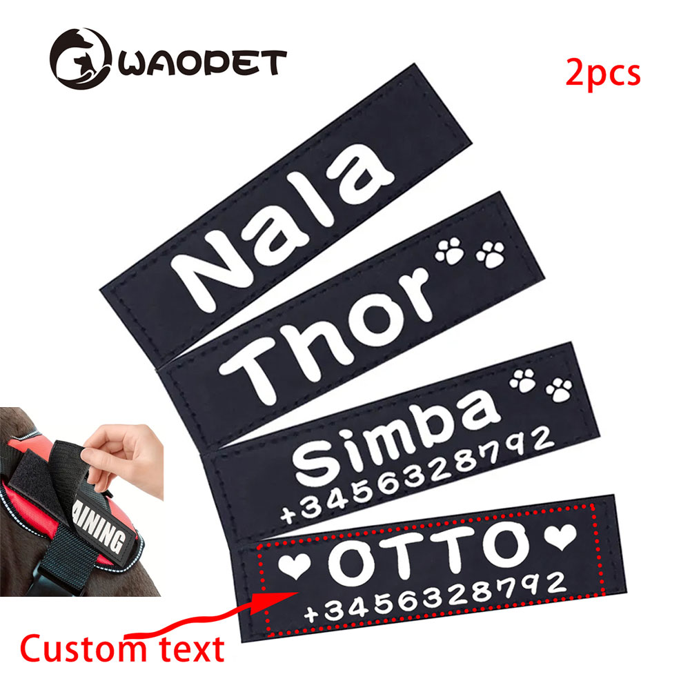 Sewing Labels - Özel Köpek Kimlik Etiketleri, Tasması İçin