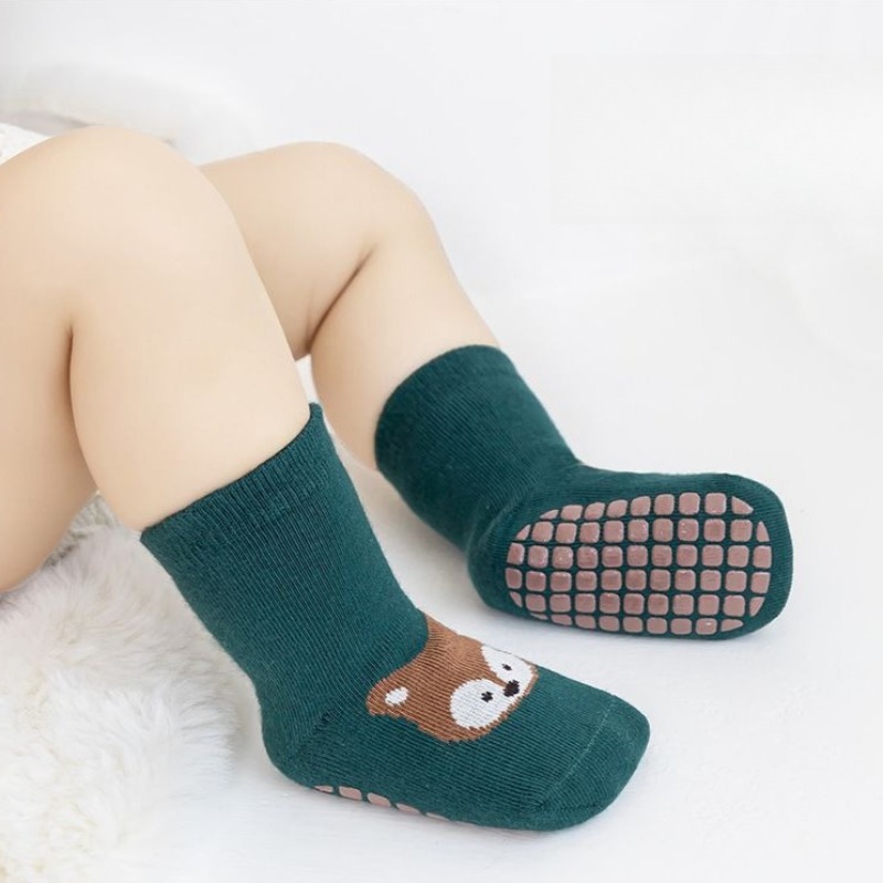 Gripper Foot Walking - Bebek Kaymaz Zemin Çorapları Pamuklu Sıcak