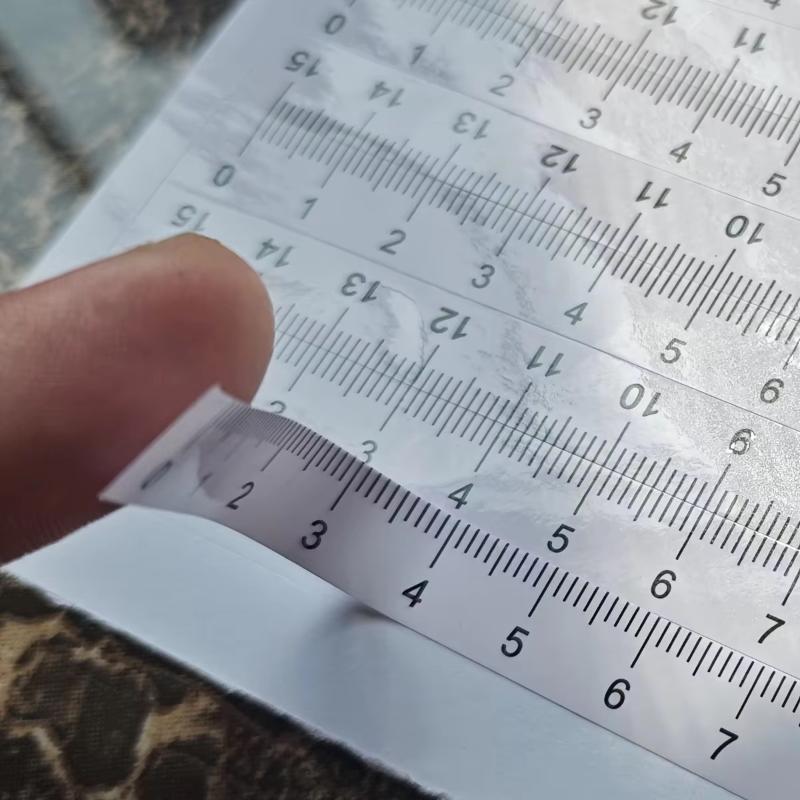 Sewing Gauge Ruler - 10 Parçalı Kendinden Yapışkanlı Cetvel Seti,