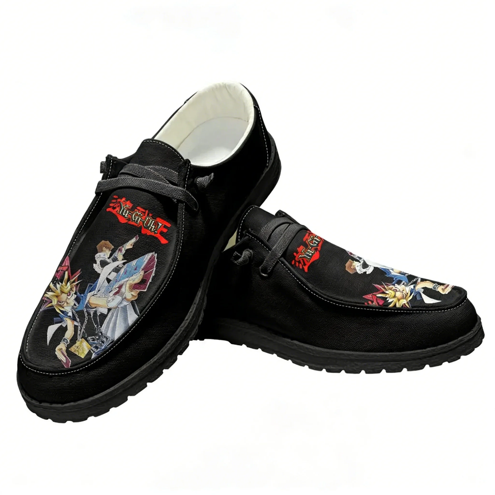 Sewing Custom - Yu Gi Oh Anime Günlük Ayakkabılar