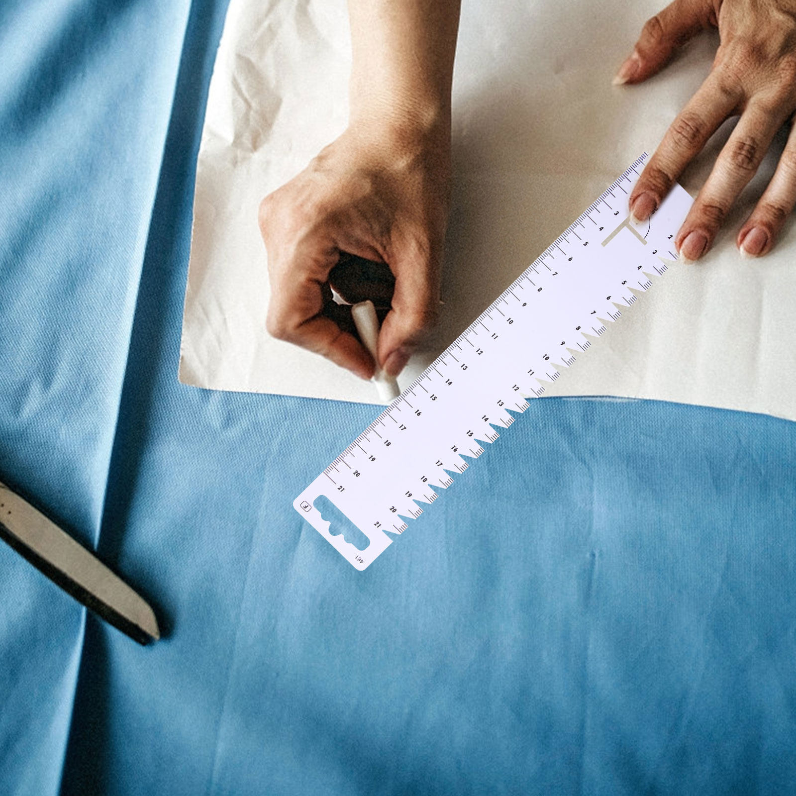 Mini Kapitone Cetveli, Patchwo - Sewing Gauge Ruler incelemesi ve fiyatı