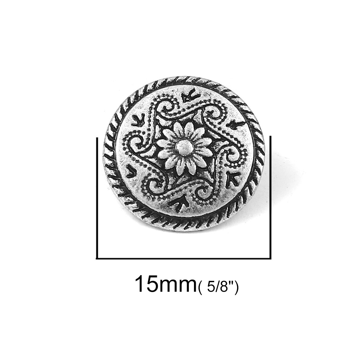 10 adet Vintage Metal Saplı Dü - Button Hole Cutter incelemesi ve fiyatı
