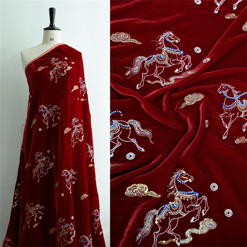 Sonbahar/Kış Kalın İpek Kadife - Sewing Velvet Fabric incelemesi ve fiyatı