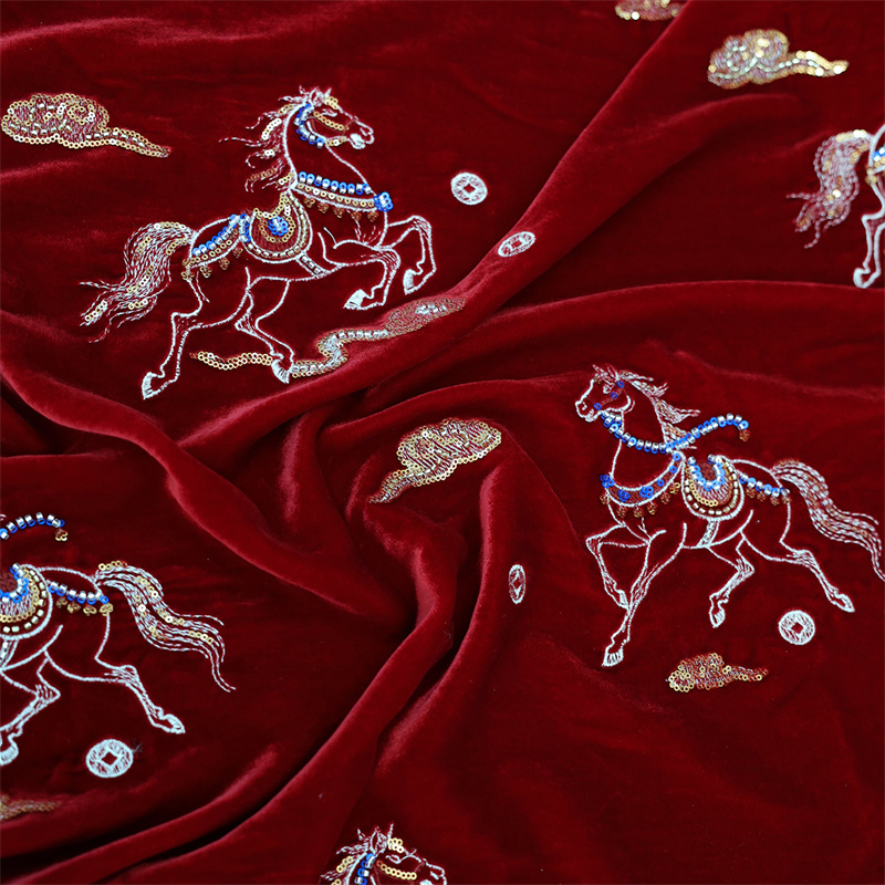 Sonbahar/Kış Kalın İpek Kadife - Sewing Velvet Fabric incelemesi ve fiyatı
