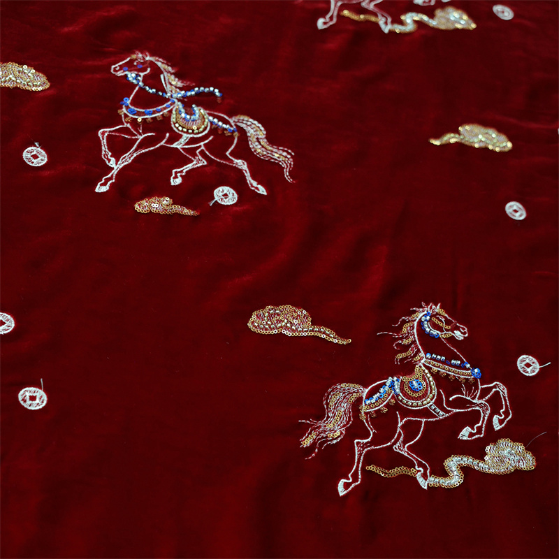 Sonbahar/Kış Kalın İpek Kadife - Sewing Velvet Fabric incelemesi ve fiyatı