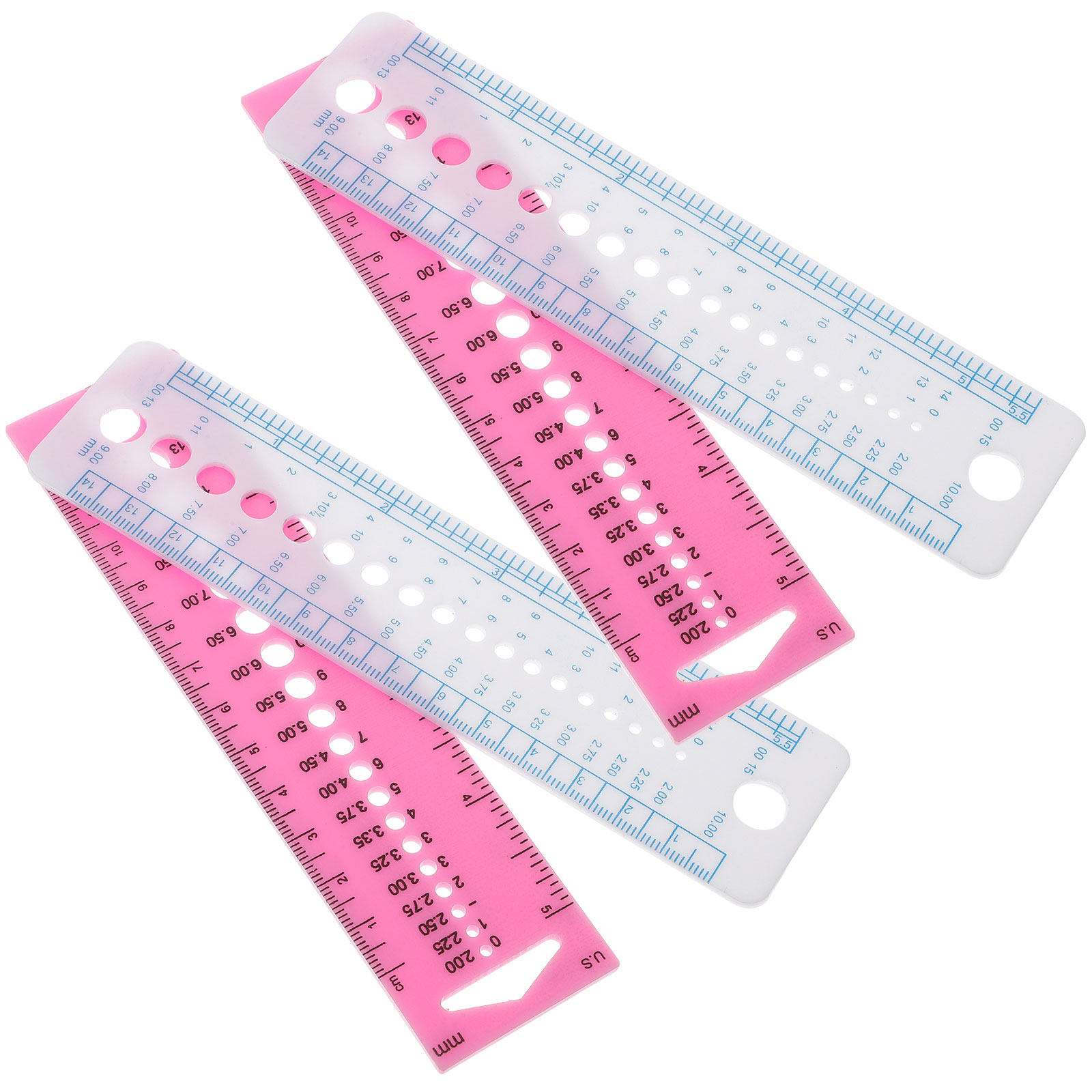 4 Adet Örgü İğnesi Ölçüm Aleti - Sewing Gauge Ruler incelemesi ve fiyatı
