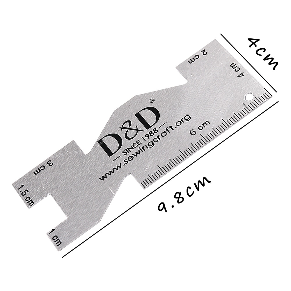 Metal ölçüm ölçer kapitone cet - Sewing Gauge Ruler incelemesi ve fiyatı