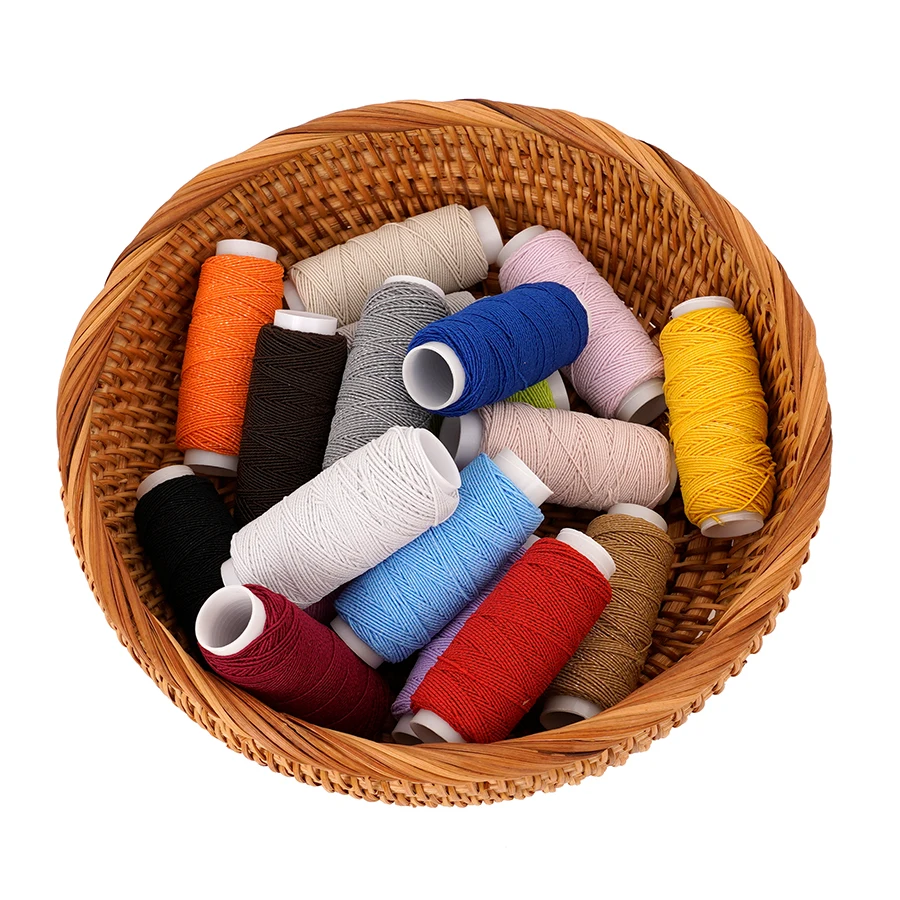 18 Renkli 0.6mm Ultra İnce Ela - Sewing Machine Yarn incelemesi ve fiyatı