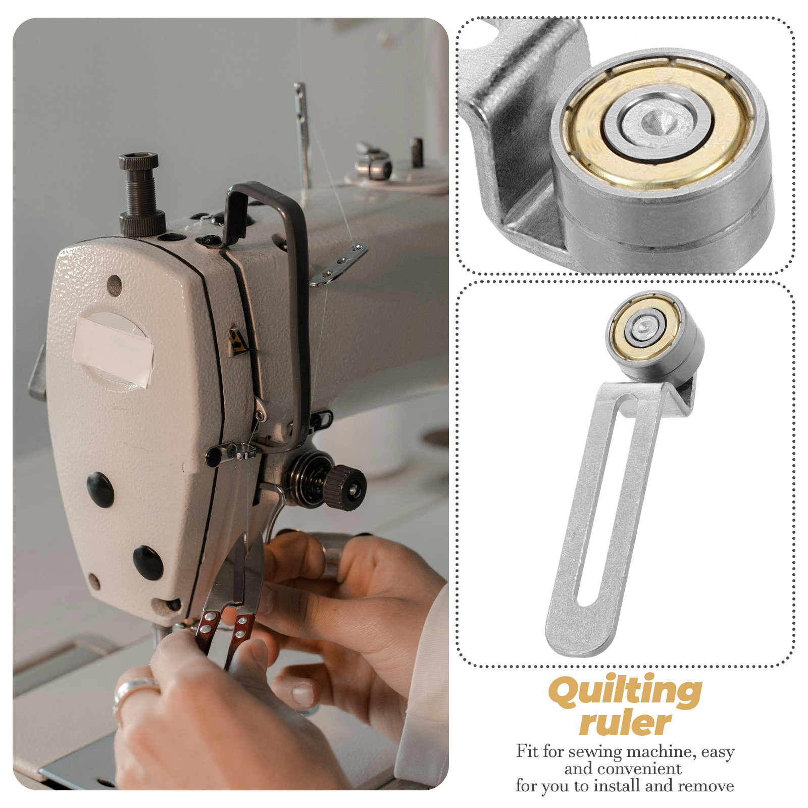 Paslanmaz Çelik Çift Rulmanlı  - Sewing Gauge Ruler incelemesi ve fiyatı