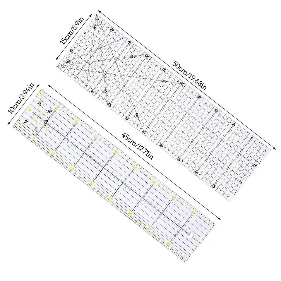 Fenrry Multisize akrilik Patch - Sewing Gauge Ruler incelemesi ve fiyatı